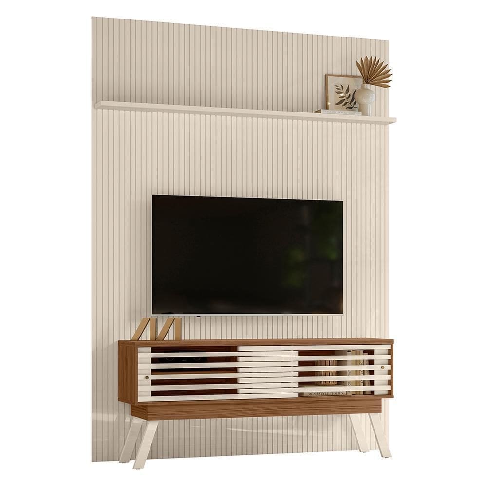 Rack Bancada com Painel New Premium para TV até 75” - Madetec