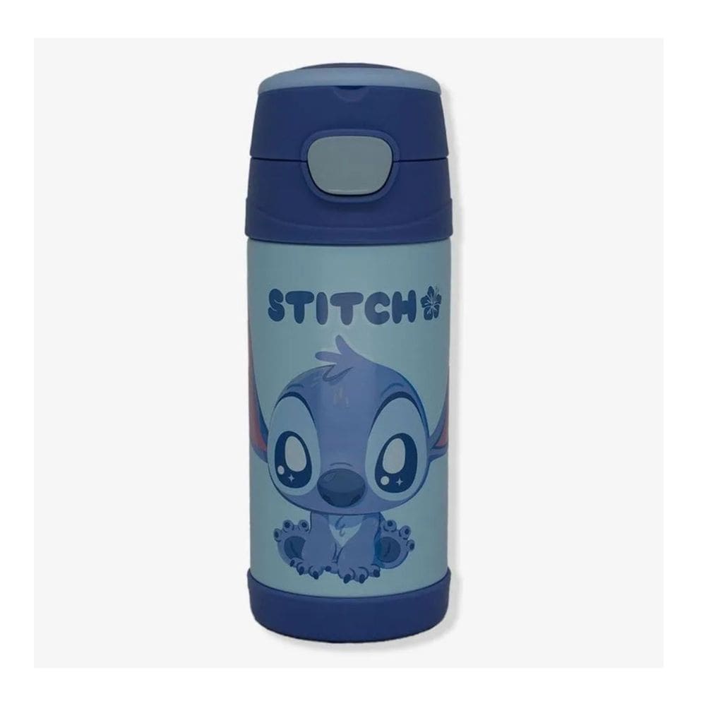 Garrafa Termica Stitch com Alça De Mão Zona Criativa 350 ml