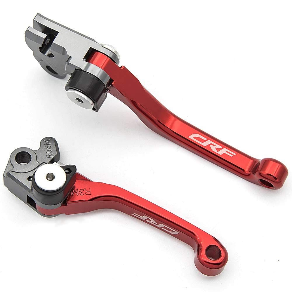 Alavancas giratórias de freio de embreagem Dirt Bike para CRF450R 2007-2020