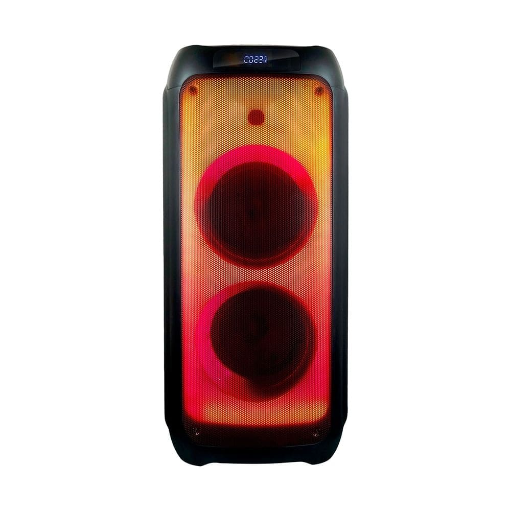 Caixa De Som Pulse Flamebox 800W, RMS/BT/LED, Preto