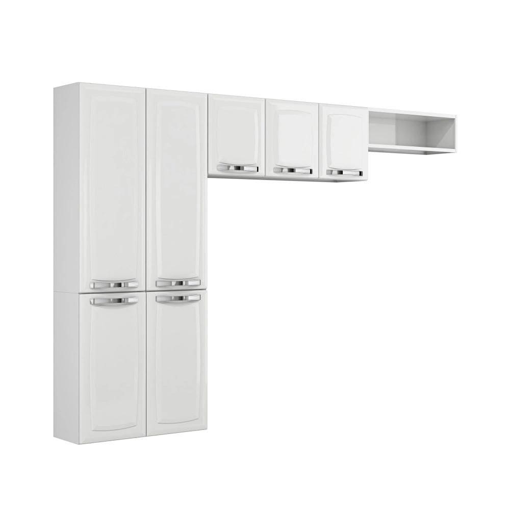 Cozinha Itatiaia Rose 7 Portas 6 Prateleiras