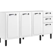 Balcão Para Pia Itatiaia New Premium 160cm 4 Portas 2Gavetas