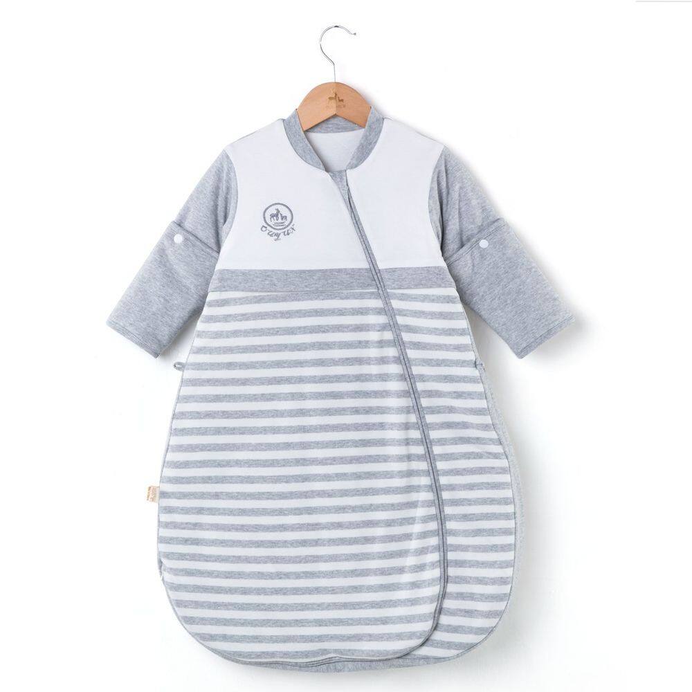 Saco de dormir para bebês CYUURO Sleeves removível 1,5-3,5 Tog Grey