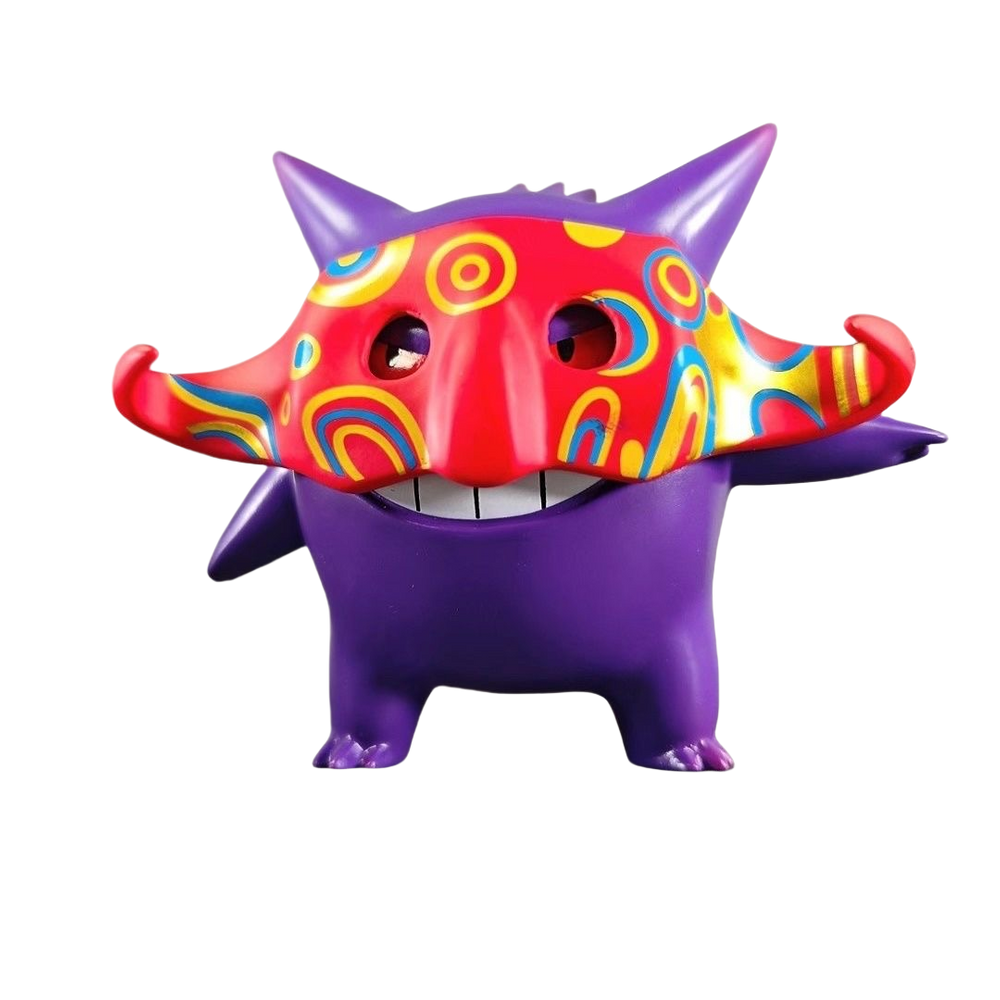 Ornamentos de brinquedo SANMU Pokémon Gengar Clown Anime