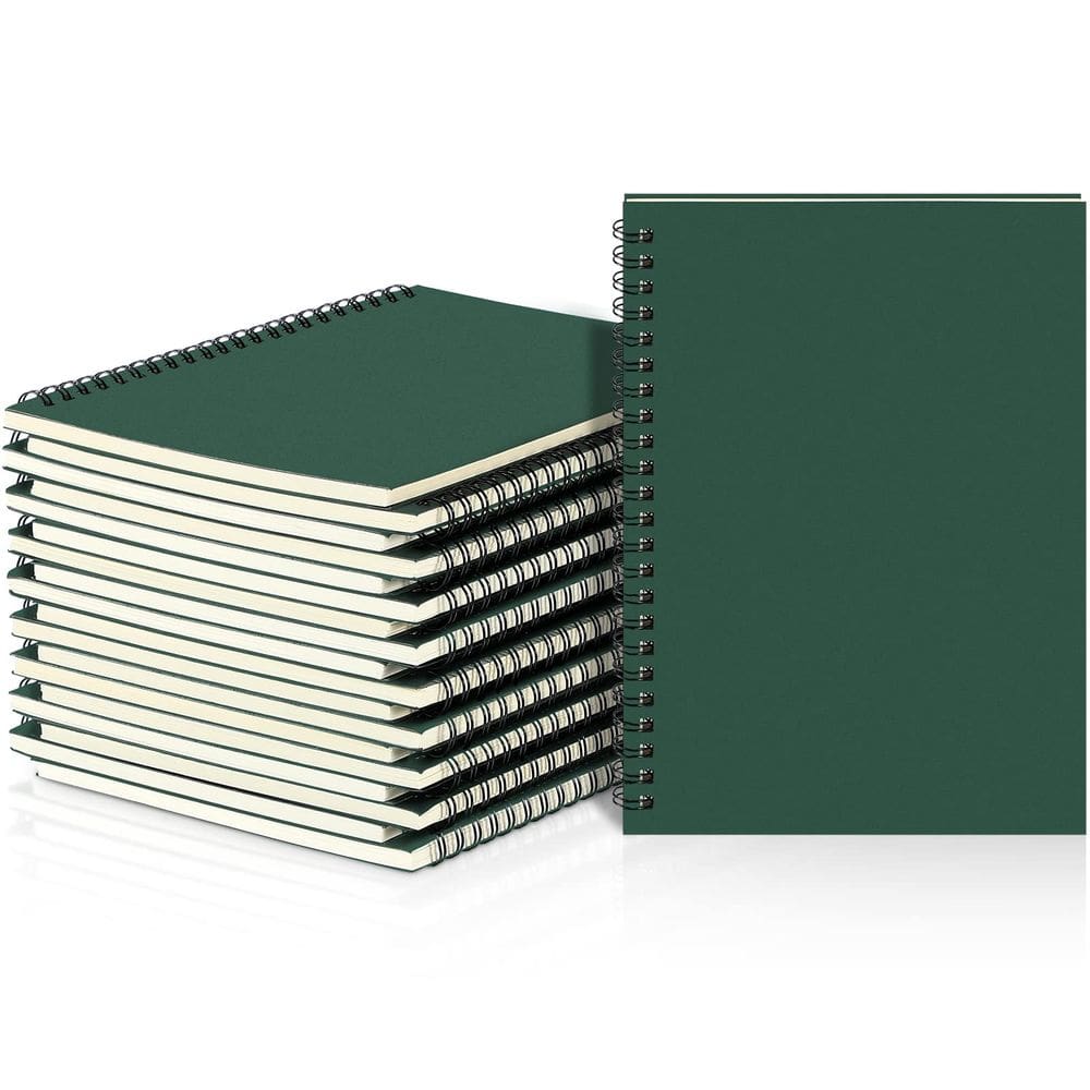 Caderno de anotações Yahenda A5 College Ruled 21 x 14 cm 18 unidades