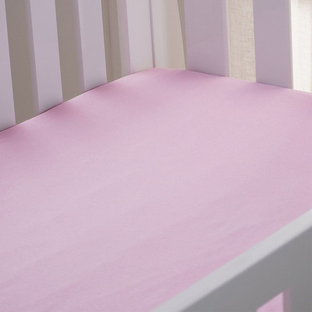 Lençol de Berço com Elástico Malha 100% Algodão 125g/m² 70x130x15cm