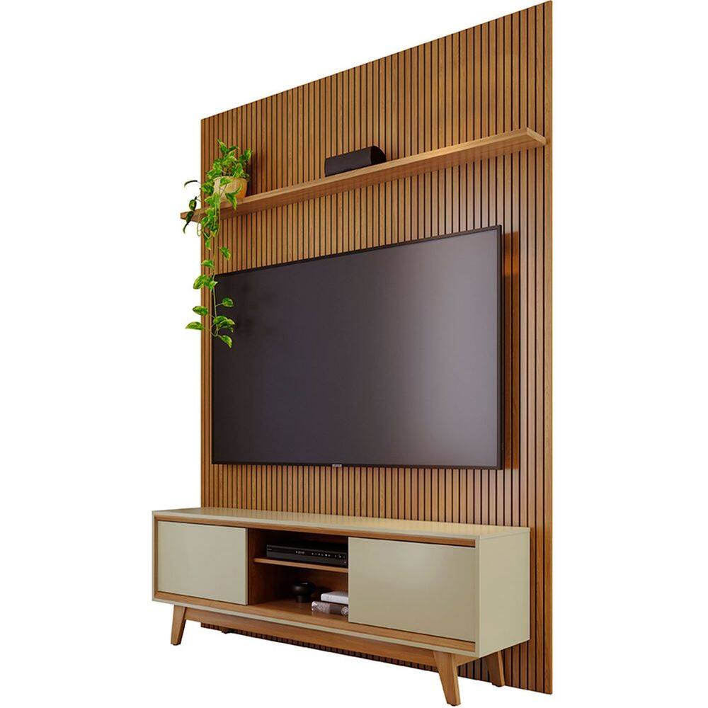 Painel para TV 65 Polegadas Composição Bancada Nilo