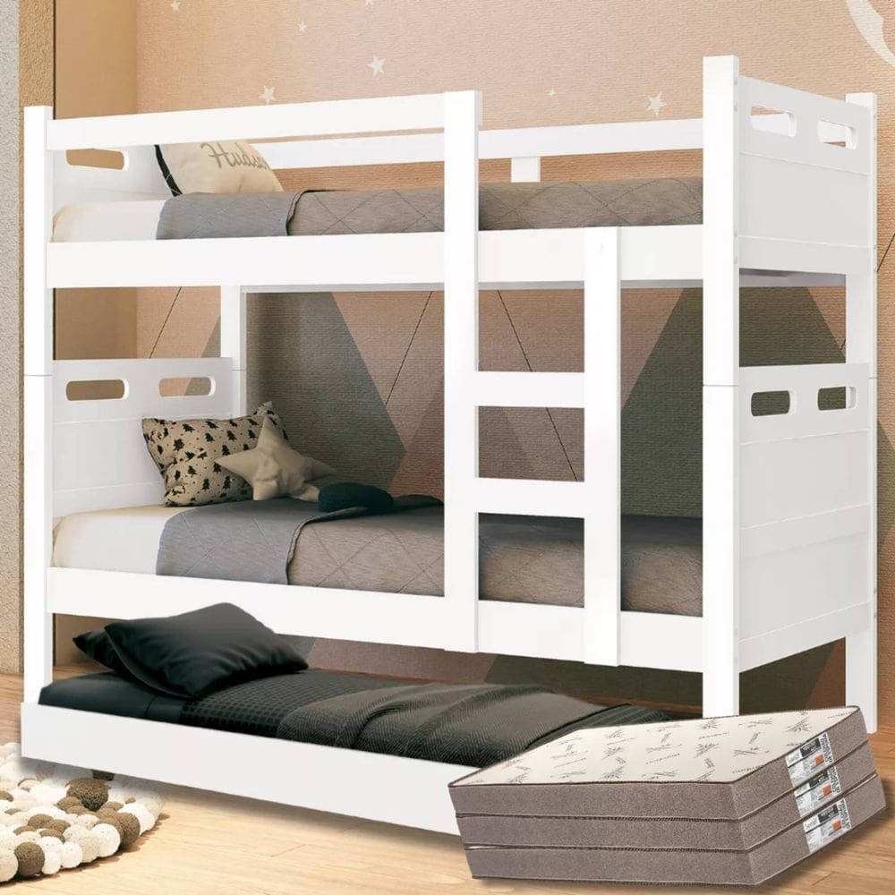 Treliche Beliche Cama Auxiliar 03 Colchão D33