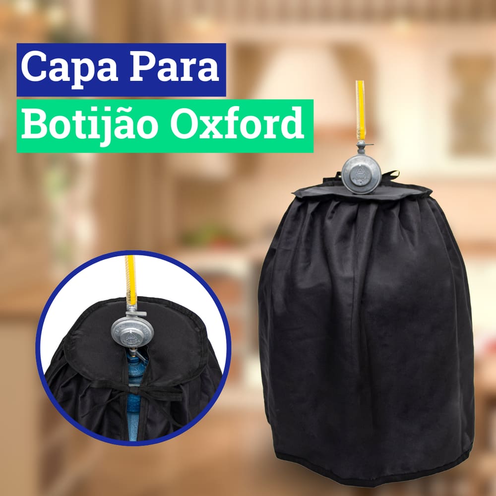 Capa Botijão De Gás Em Oxford