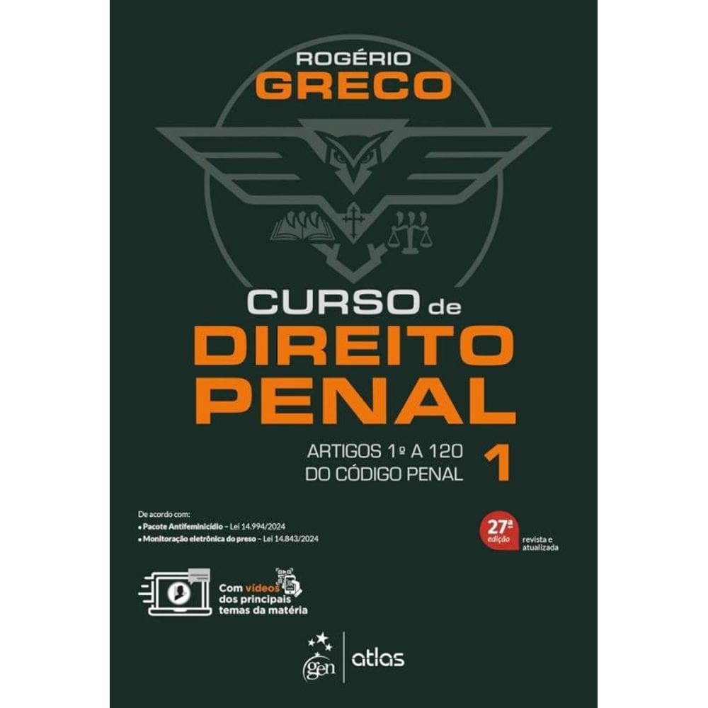 Curso De Direito Penal Vol.1 - 27ª Edição 2025