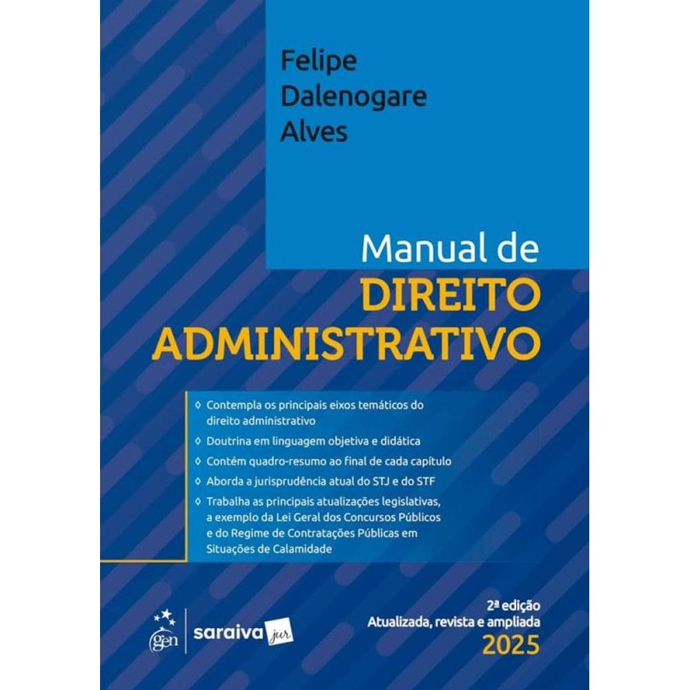 Manual De Direito Administrativo - 2ª Edição 2025