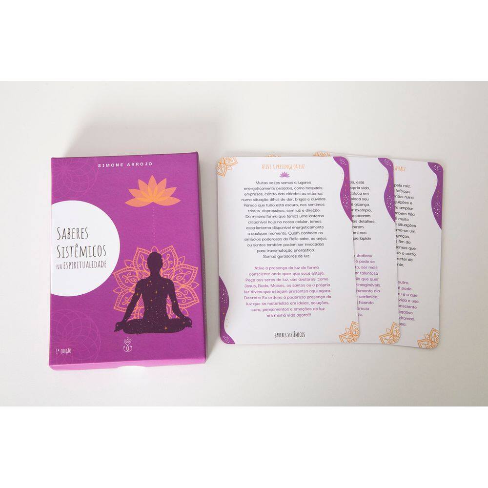 Saberes Sistêmicos na Espiritualidade - Cartas para Constelação Familiar