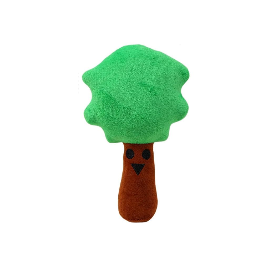 Almofada de pelúcia de pelúcia Sprunki Mr.Tree, decoração de quarto de 25 cm