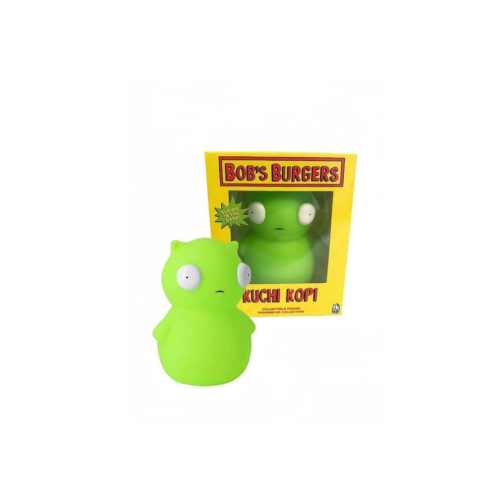 Boneco de vinil Bobs Burgers Kuchi Kopi Glow in The Dark 6 polegadas