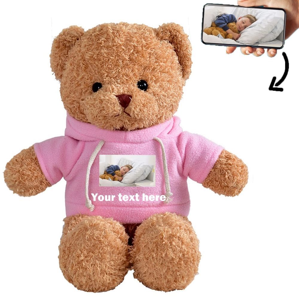 Bicho de pelúcia personalizado para namorados com ursinho de pelúcia de 40 cm