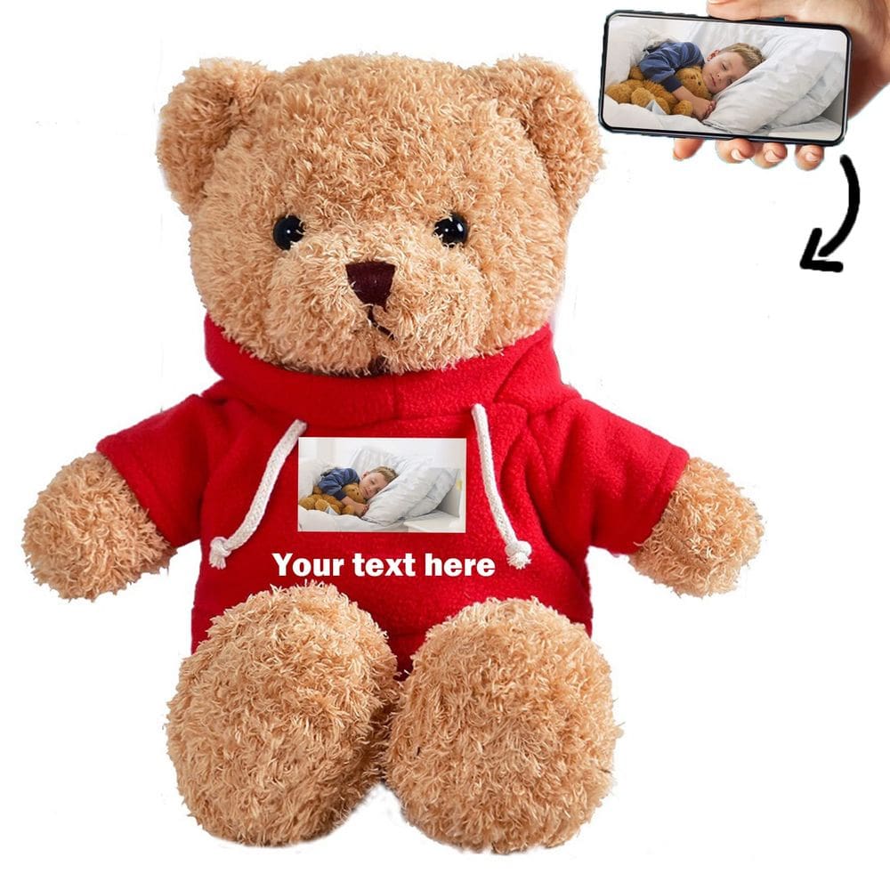 Ursinho de pelúcia personalizado para namorados 60 cm