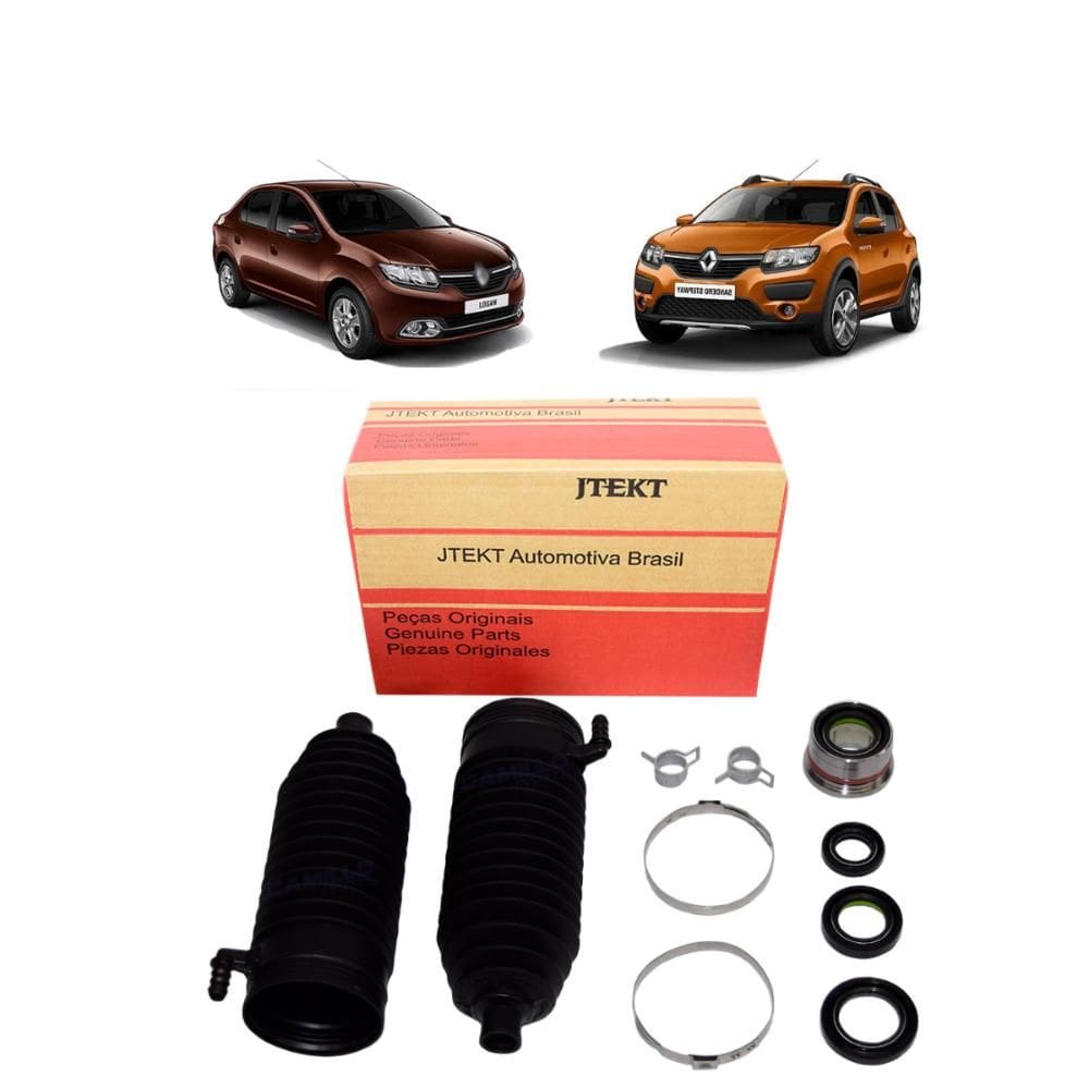 Reparo Caixa Setor Direção Hidráulica Logan, Sandero Stepway