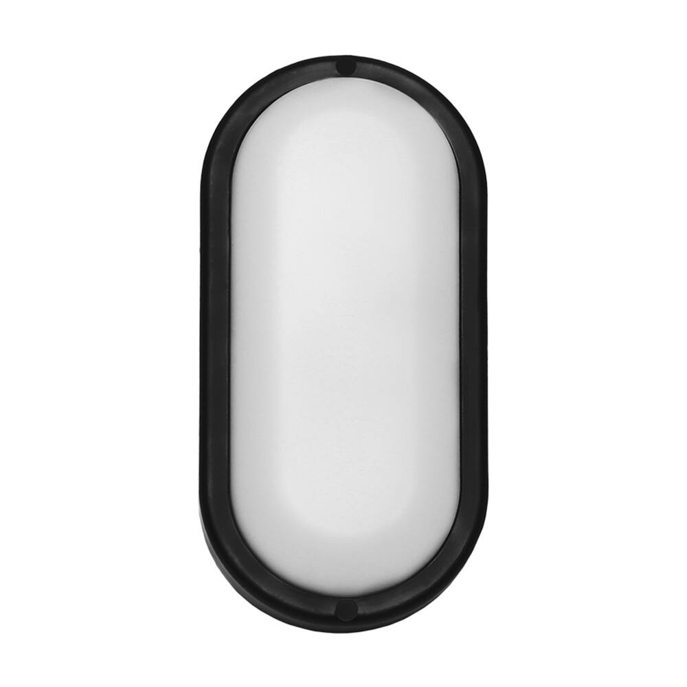 Kit 3 Arandela Tartaruga Led Taschibra Phare Slim 24W IP65 4000K Bivolt Preto