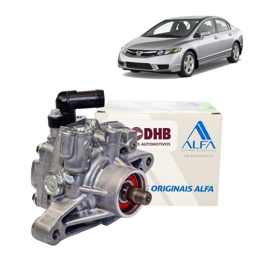 Bomba Direção Hidráulica Original Honda New Civic 2007-2012