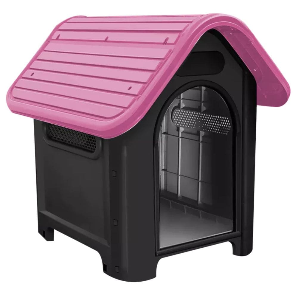 Casa P/ Cachorrinhos Dog Home N4 Resistente Pet Rosa