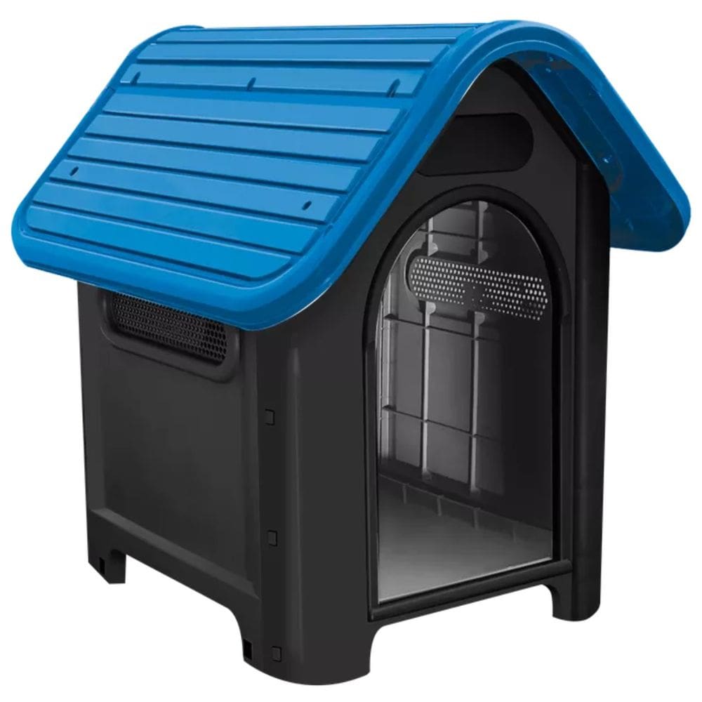 Casinha P/ Cachorrinhos Dog Home N4 Resistente Pet Azul