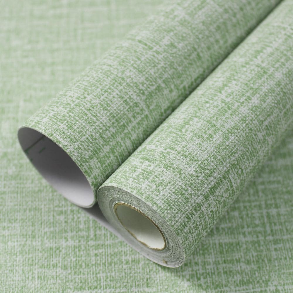Papel de parede WADILE Grasscloth Peel and Stick Verde Claro