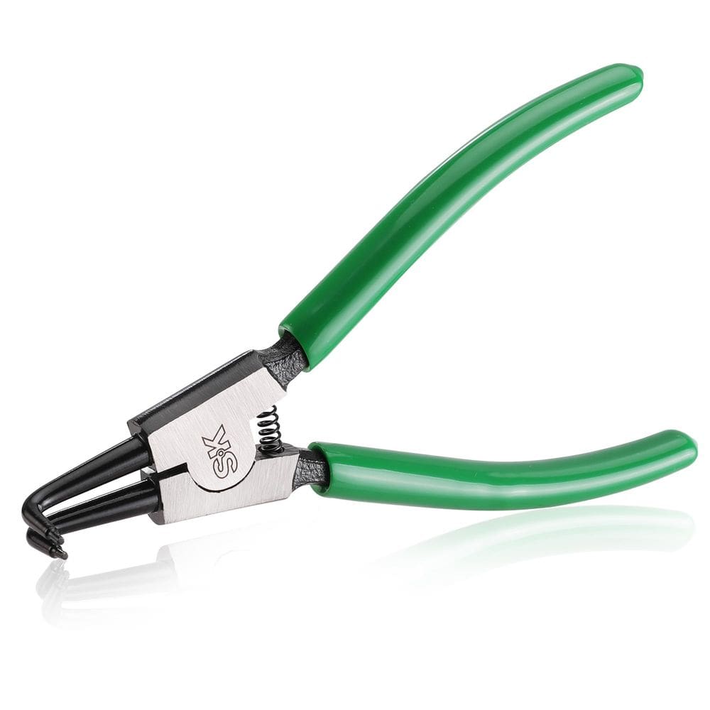 Alicate Snap Ring SK, anel externo de 7 polegadas com mandíbula dobrada de 90°