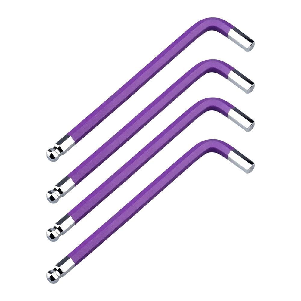 Chave Allen Hex Key FOCMKEAS, extremidade esférica de 8 mm, 4 peças