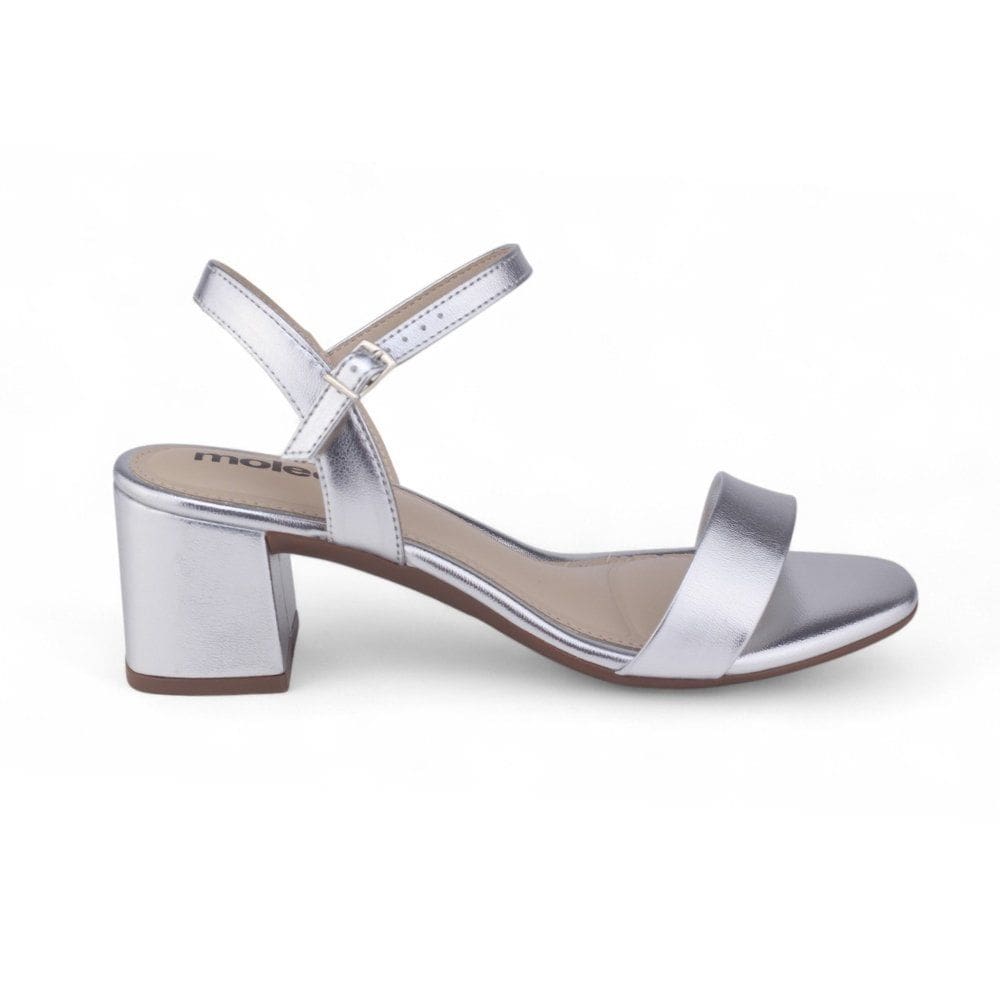 Sandália Feminina Moleca 5496.101 salto médio 5cm social