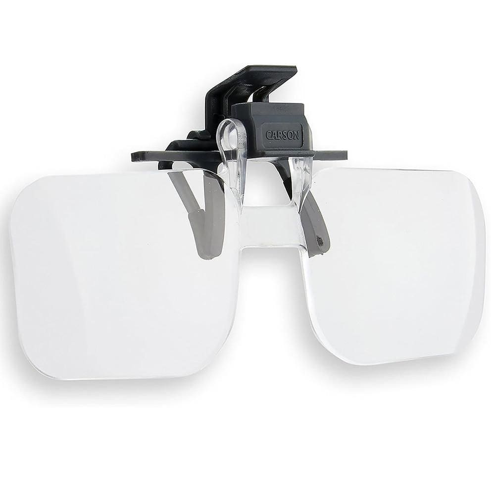 Lentes De Aumento 2X Clip & Flip Com Encaixe Para Óculos