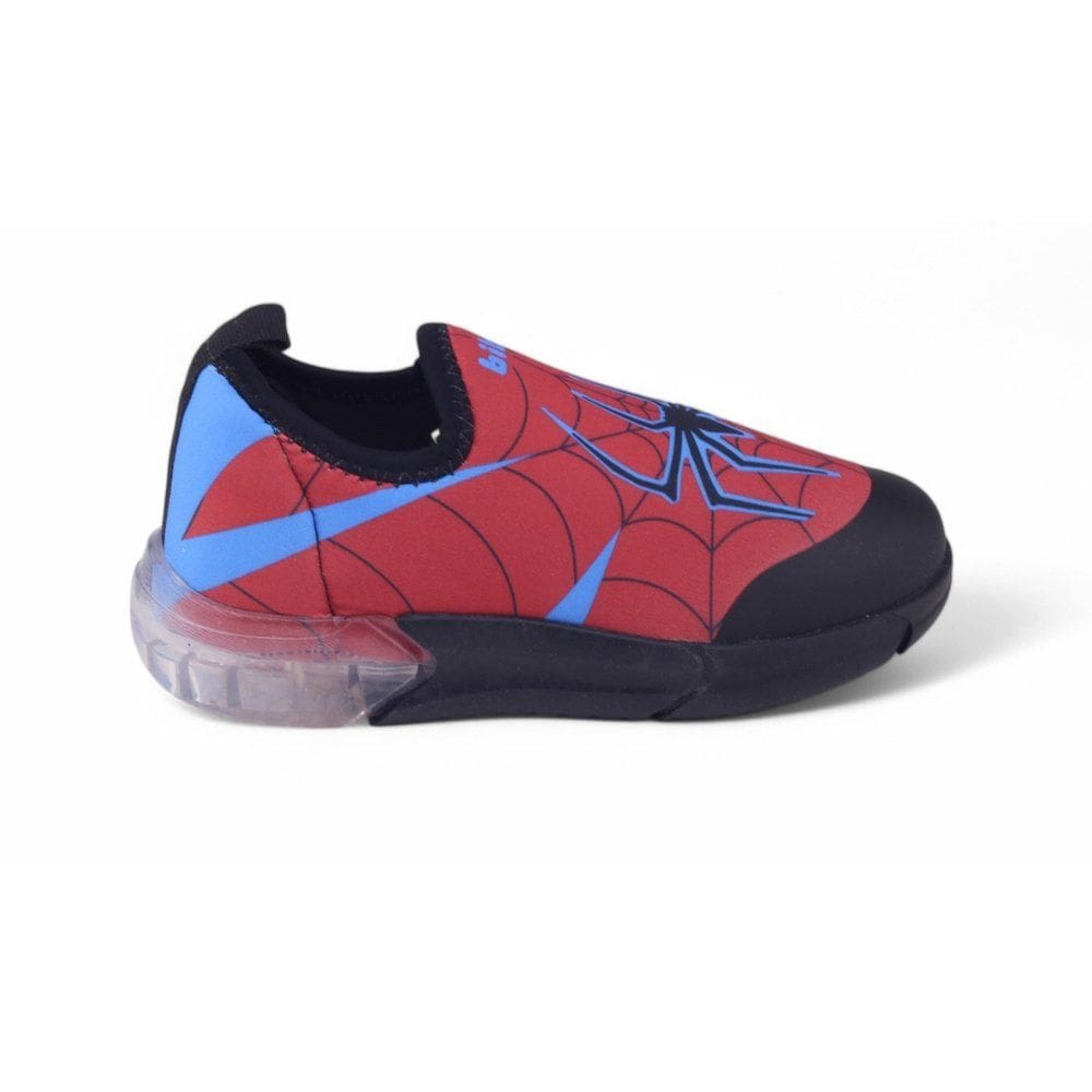 Tênis infantil mno Bibi Space Spider man 1228065 Slip on