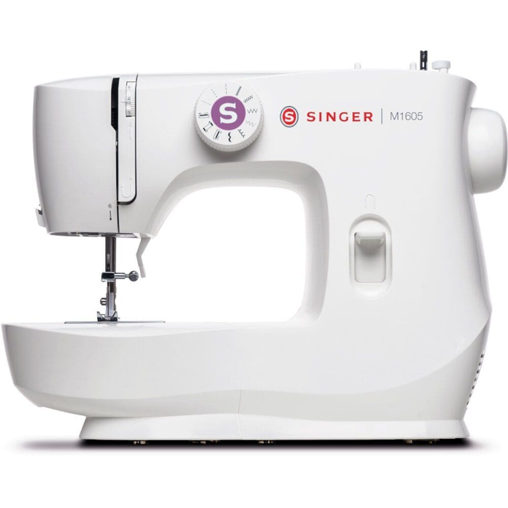 Máquina de Costura Mecânica Singer 6 Pontos Portátil Iluminação LED M1605