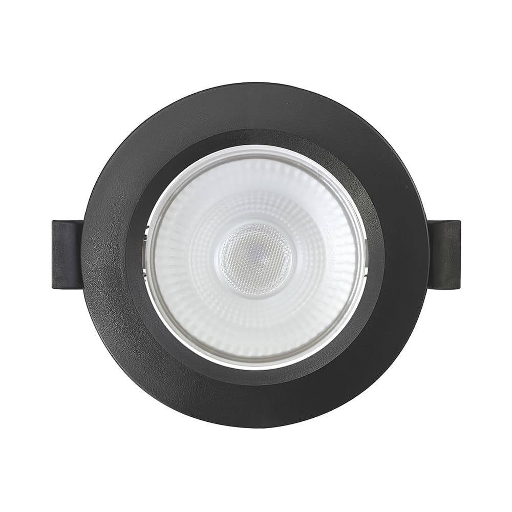 Spot de Led Embutir Slim PAR20 Redondo 8W Preto Bivolt Blumenau 4100K Neutro
