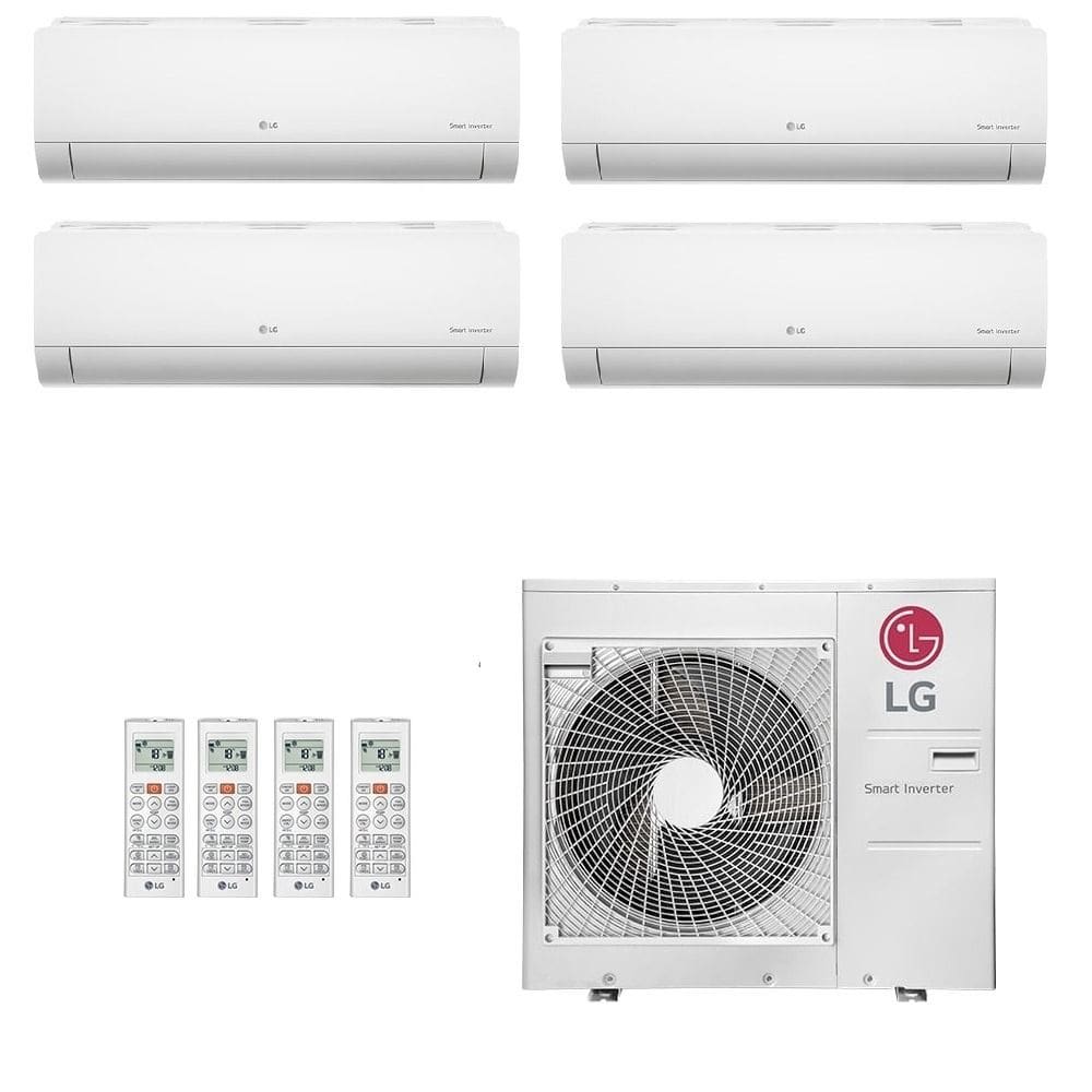 Ar-Condicionado Multi Split Inverter LG 30.000 (4x Evap HW 9.000) Quente/Frio 220V