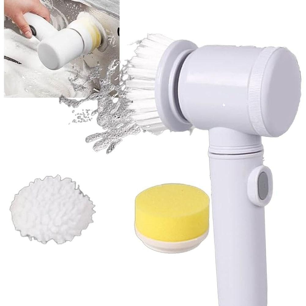 Escova Elétrica USB de Limpeza c/ 3 Refis N244704-8 - Quanhe