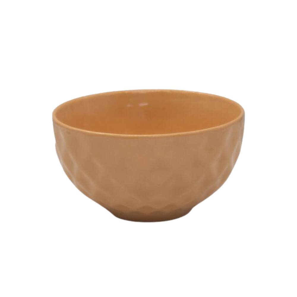 Bowl 500Ml Diamond Ceramica  Marrom Claro
