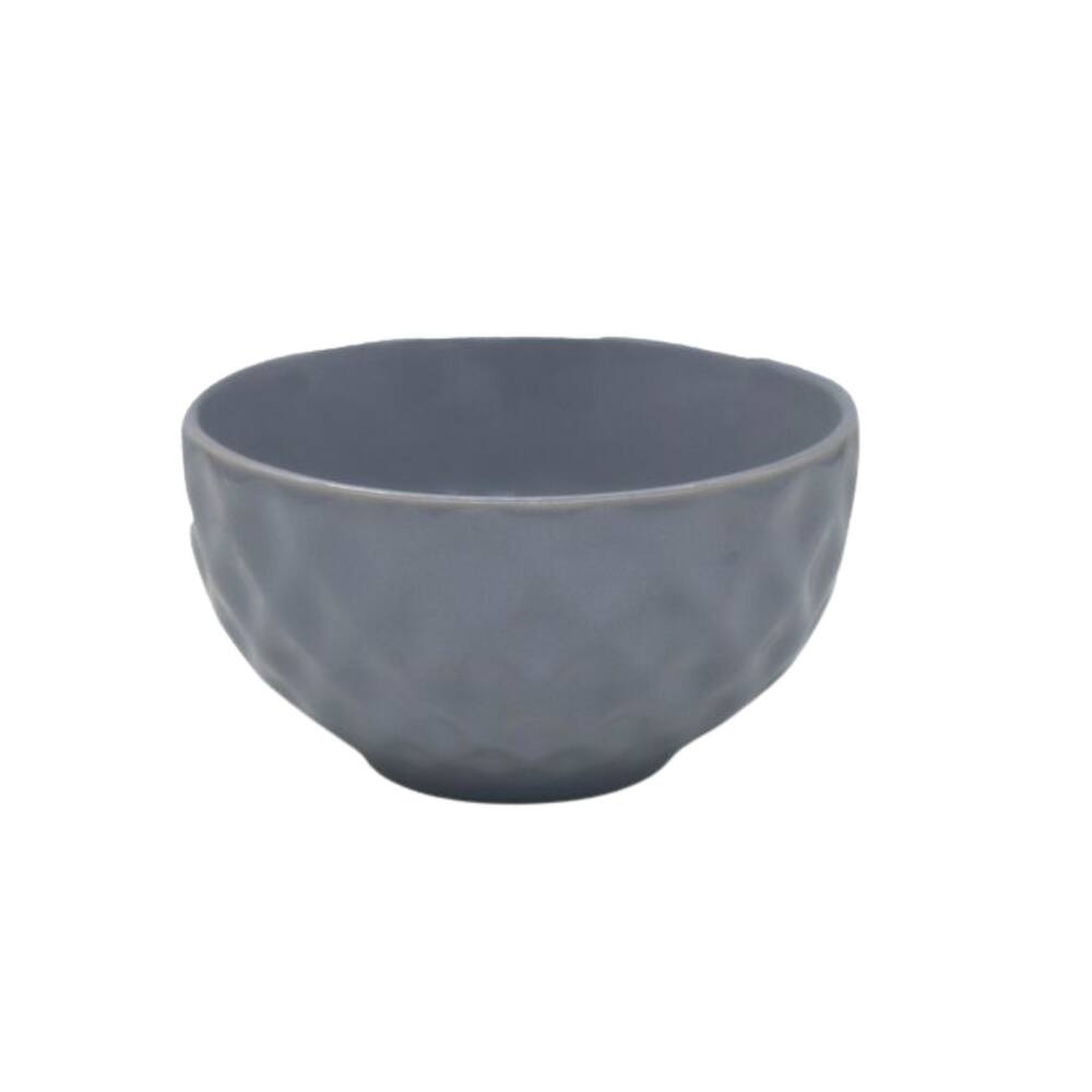 Bowl 500Ml Diamond Ceramica  Cinza