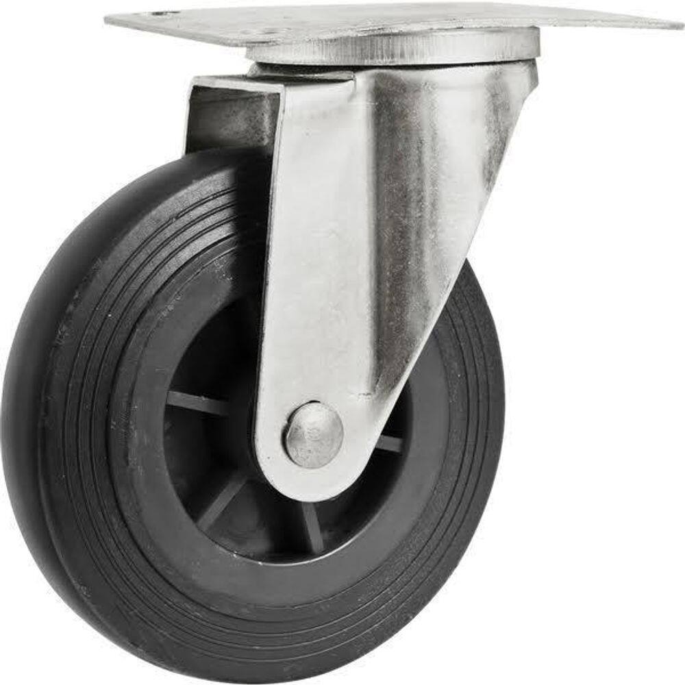 Rodizio Giratório 5 Carrinho Plataforma 300Kg Nove54