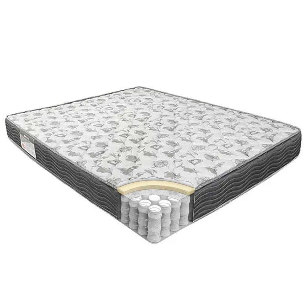 Colchão Casal Molas Ensacadas Serene 138x188x18 Cinza
