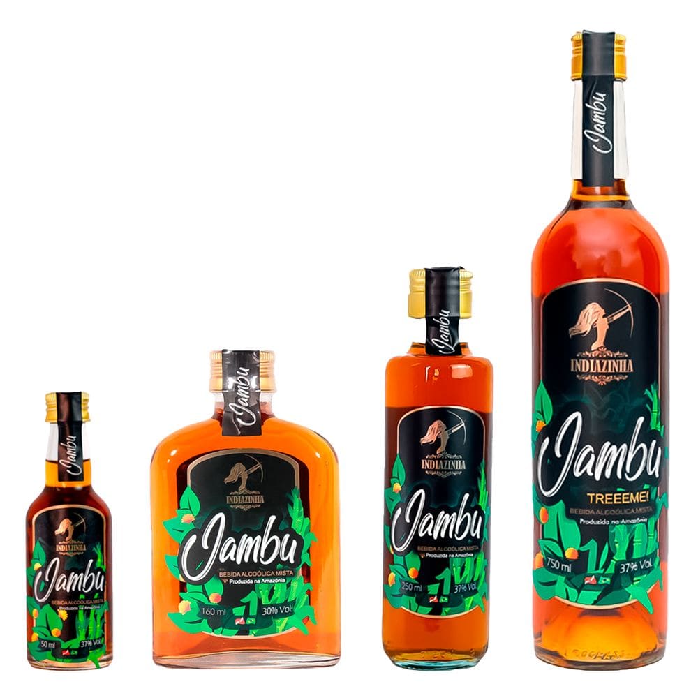 Combo Cachaça Mista Indiazinha Jambu