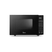 Micro-ondas Preto 35L Porta Espelhada Midea