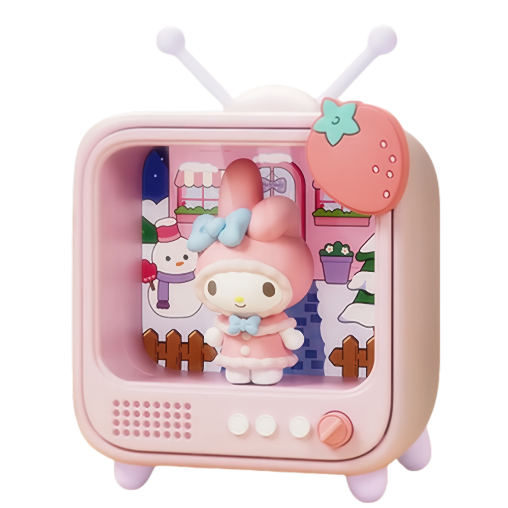 Ornamentos de brinquedo Night Light Sanrio Melody Anime Design
