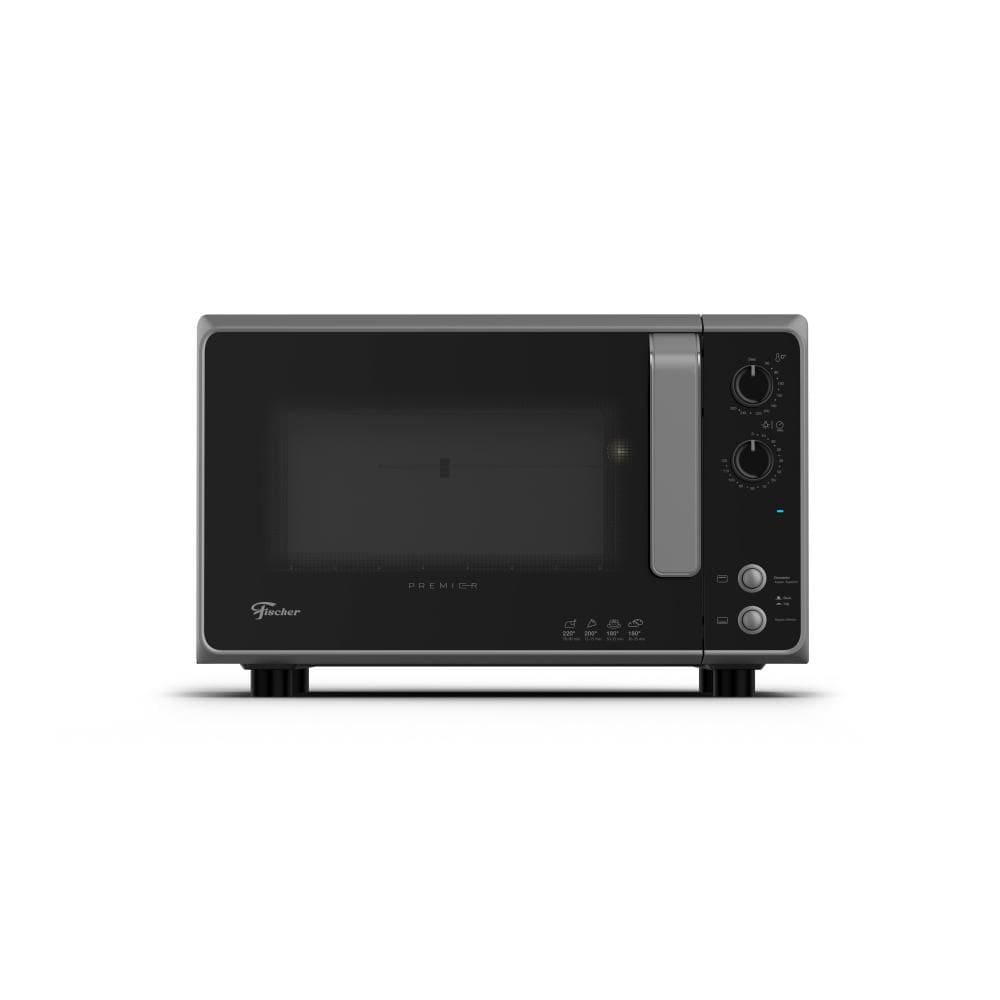 Forno Elétrico de Bancada Fischer Premier 48L com Dourador e Easy-Clean Cinza 127V