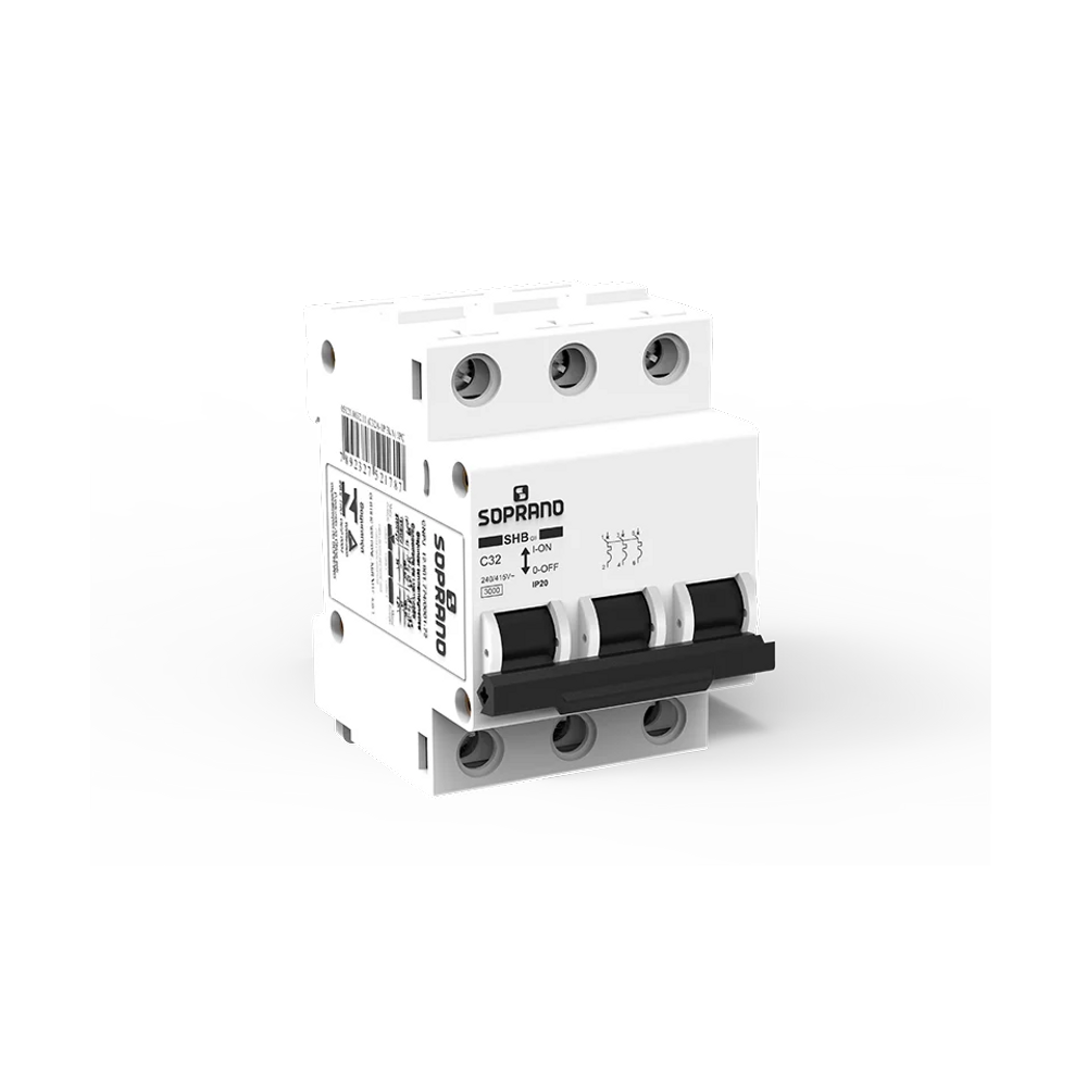 Disjuntor Tripolar SHB GII Soprano