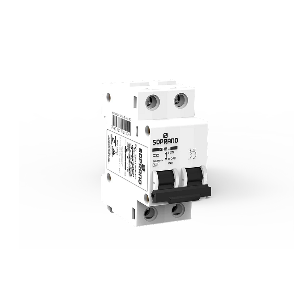 Disjuntor Bipolar SHB GII Soprano