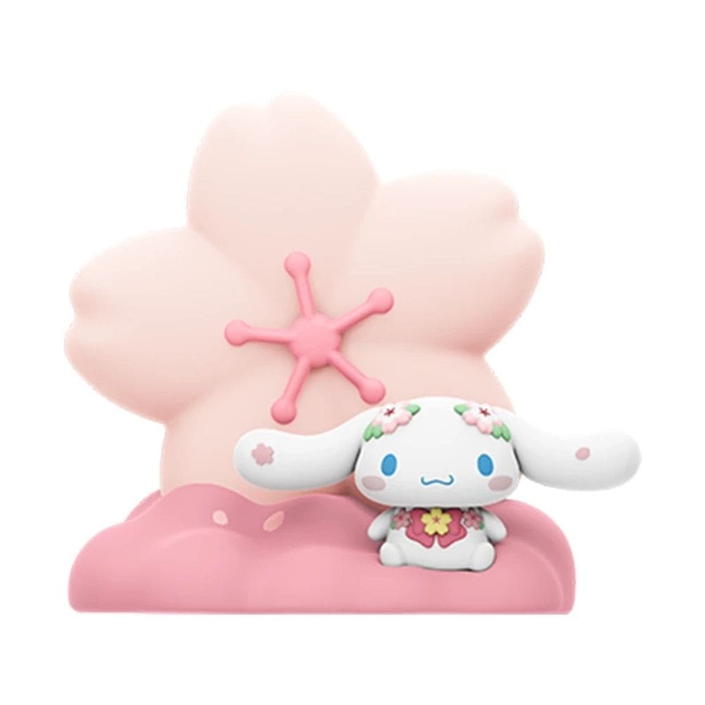 Ornamentos de brinquedo Night Light Cinnamoroll Flowers Petals Design