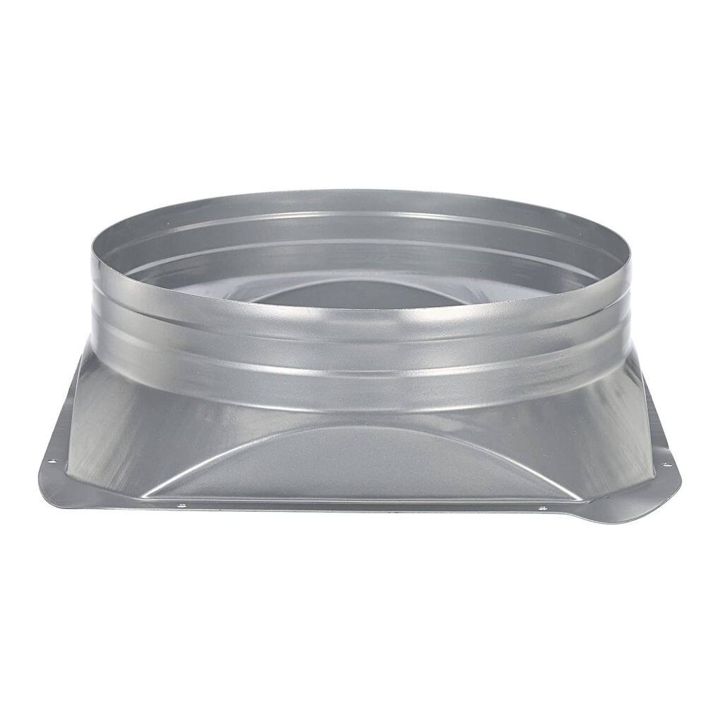 Flange de conector de duto PATIKIL Tubo reto de metal de 25 cm