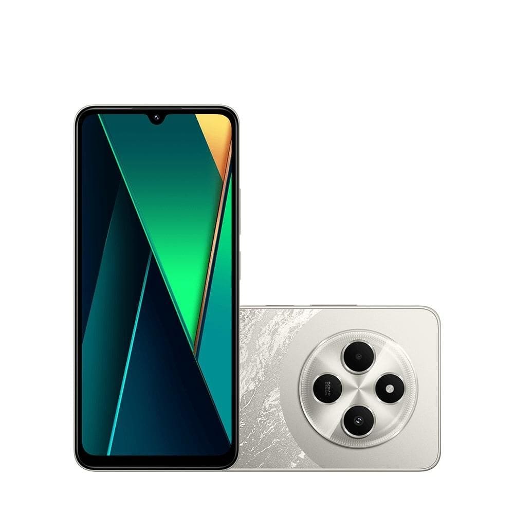 Smartphone POCO C75 8+GB RAM 256GB, Dourado