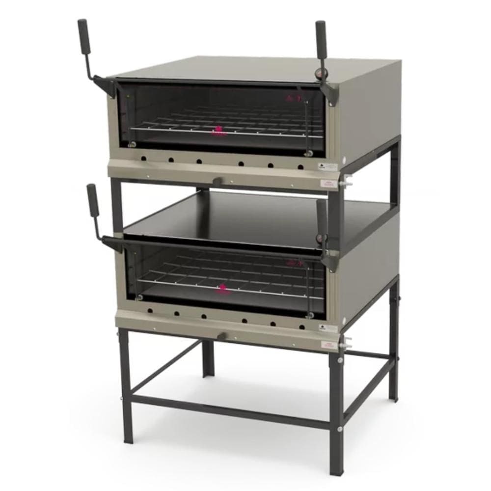 Forno Lastro Gas Guilhotina Duplo Prp-900dp G2 91X91cm Inox - Progas