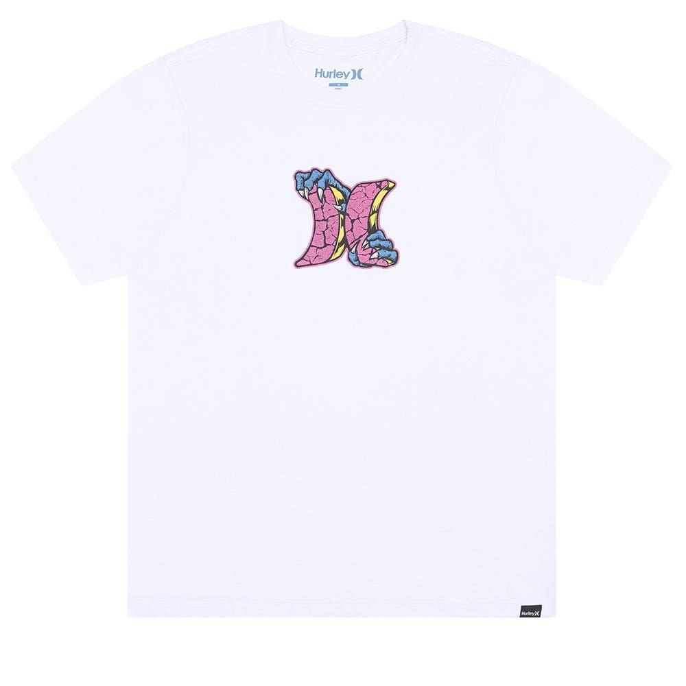 Camiseta Hurley Icon Monster WT25 Masculina Branco